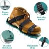 Lawn Aerator Shoes, Metal Spike Sandals For Aerating Lawn Soil, One-Size-Fits-All, Pre-Assembled Grass Aerator Tools For Yard Lawn