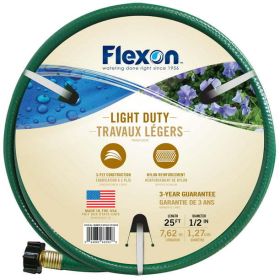 Flexon 1/2 x 25ft Light Duty Garden Hose