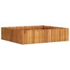 Garden Raised Bed 39.3"x39.3"x9.8" Solid Acacia Wood