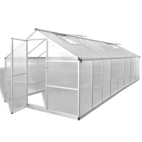 Greenhouse Aluminum 189.4"x98.4"x76.8" 827.8 ft³