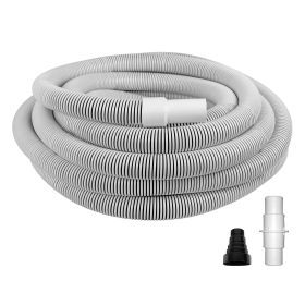 35' Swimming Pool and Spa Vacuum Hose with Adapter Set