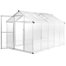 Greenhouse Aluminum 118.9"x74.8"x76.8" 395.2 ft²