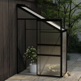 Greenhouse Anthracite Aluminum 50.9 ft³