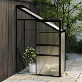 Greenhouse Anthracite Aluminum 48.7 ft³