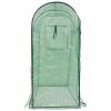 Greenhouse with Zippered Door 78.7"x31.5"x66.9"