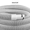 35' Swimming Pool and Spa Vacuum Hose with Adapter Set