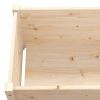 Garden Planter 78.7"x12.2"x12.2" Solid Wood Pine