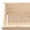 Garden Planter 78.7"x19.7"x19.7" Solid Wood Pine