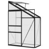 Greenhouse Anthracite Aluminum 48.7 ft³