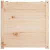 Garden Planter 23.6"x23.6"x23.6" Solid Wood Pine