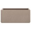 Garden Planter Light Brown 31.5"x14.2"x13.8" PP