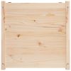 Garden Planter 27.6"x27.6"x27.6" Solid Wood Pine