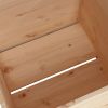 Garden Planter 27.6"x27.6"x27.6" Solid Wood Pine