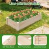 Fir Wood Wooden Square Wood Planter Box for Garden