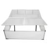 Cold Frame 4 Lids 3' 6" x 1' 4" x 3' 7"