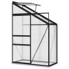 Greenhouse Anthracite Aluminum 50.9 ft³