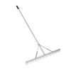 Landscape Rake with Long Handle for Loosening Soil Lawn Care Weeding Lake