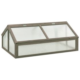 Greenhouse 47.2"x31.5"x19.7" Firwood (Color: Green)