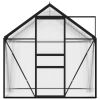 Greenhouse Anthracite Aluminum 26.6 ft²