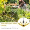 Floating Weed Landscape Rake with Foam Floats for Lawn Care and Pond