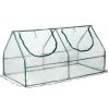 Outoodor mini greenhouse helps to protect plants;   Open Conservatory; XH