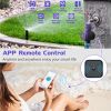 Bluetooth Sprinkler Timer, WiFi Smart Irrigation Water Timer, Wireless Remote APP & Voice Control, Rain Delay/ Manual/ Automatic Watering System