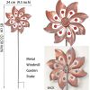 1pc Wind Spinner With Garden Stake; Kinetic Wind Spinners Outdoor Garden Stake For Yard And Garden